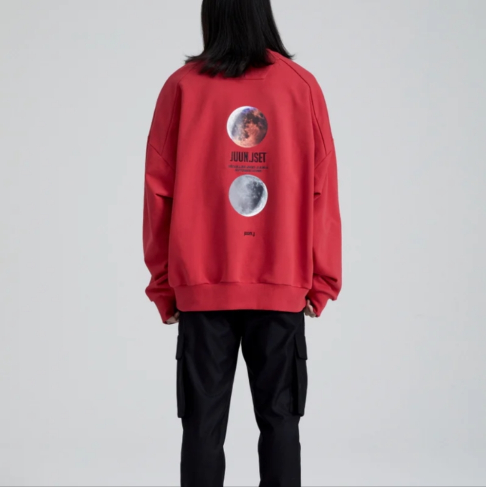 Juun.J graphic oversized sweatshirt